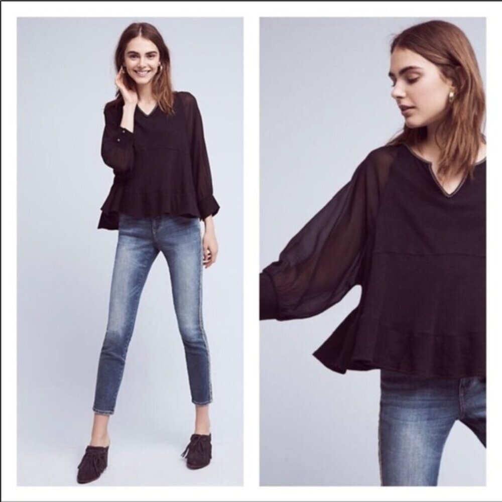Anthropologie | Akemi + Kin Fenn Dolman Sheer Top